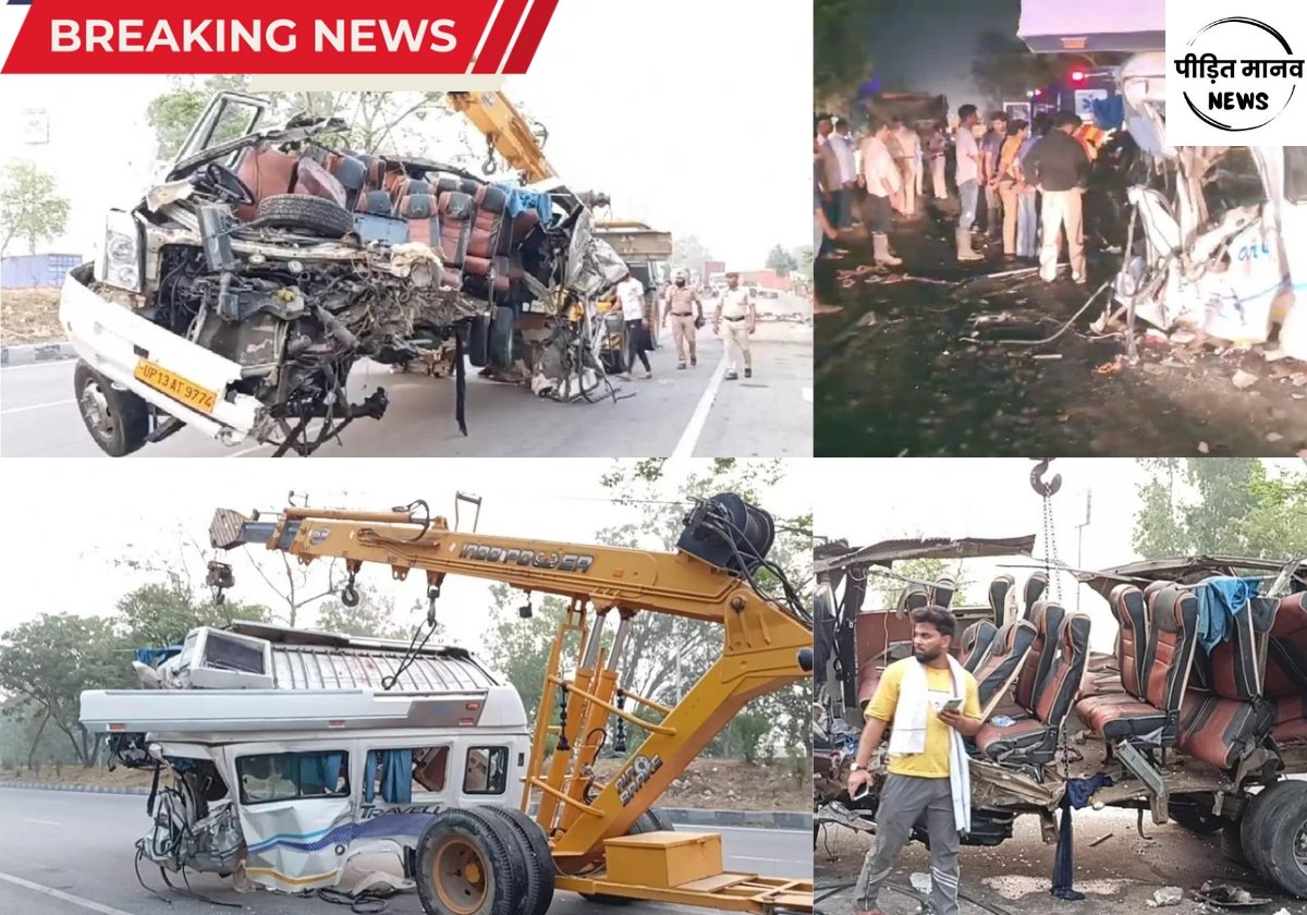 बुलंदशहर से वैष्णो देवी जा रहे श्रद्धालुओं से भरे ट्रैवलर की ट्रक से अंबाला में हुई भीषण भिंडत, 7 की मौत, करीब 20 घायल